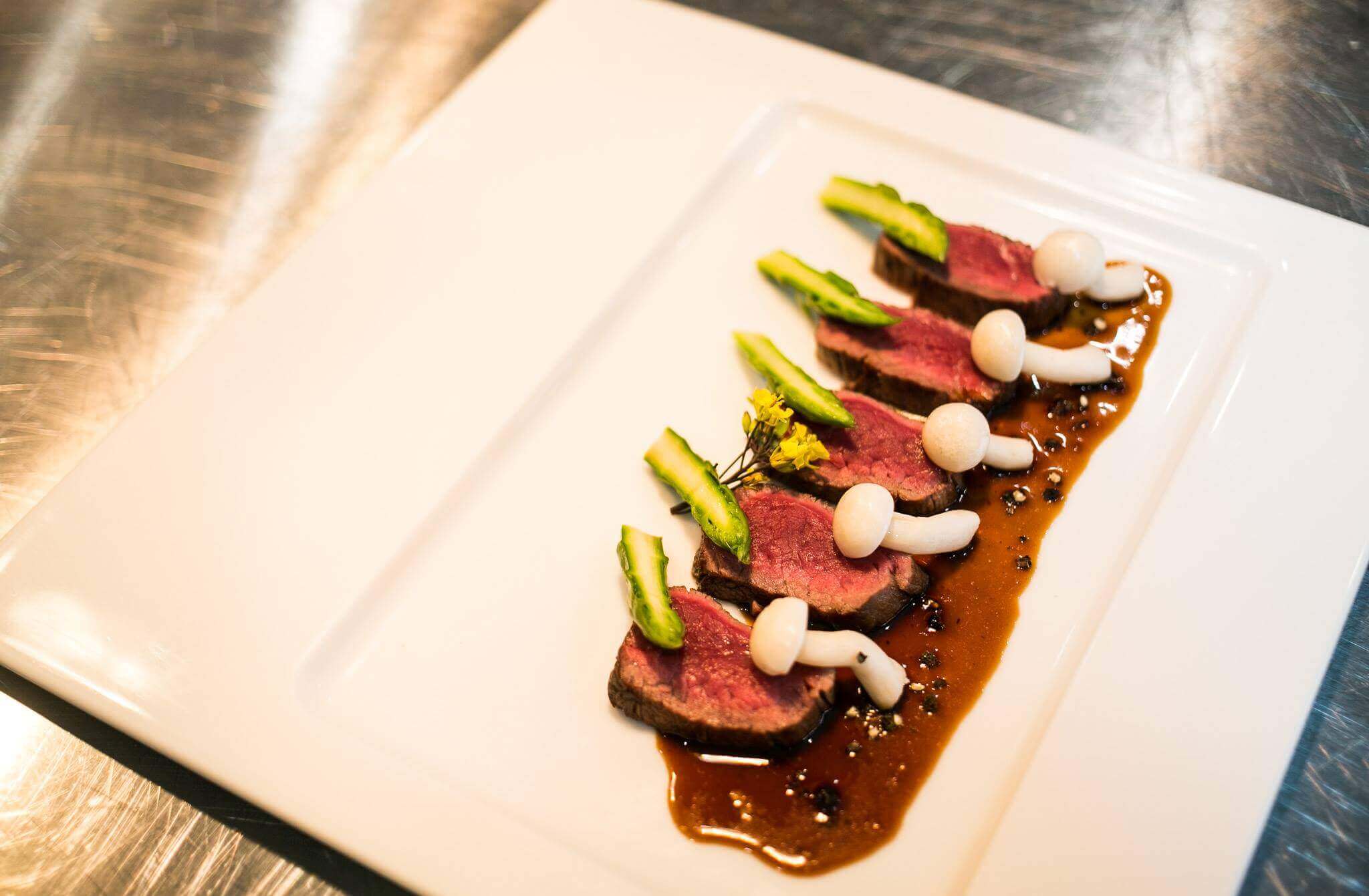 Chef Paul Syms professional portrait in culinary setting