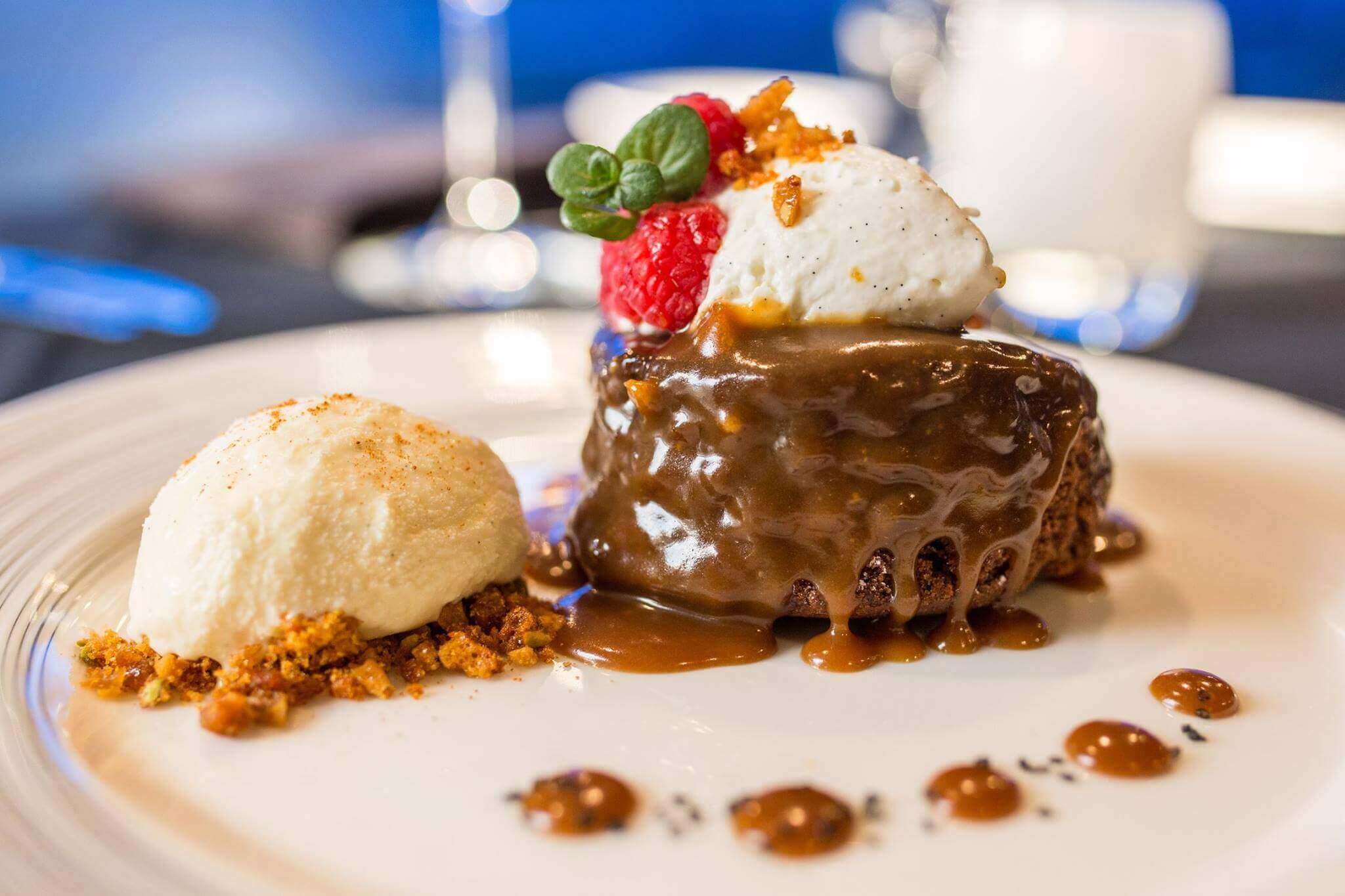 Gourmet plated dish showcasing advanced culinary techniques